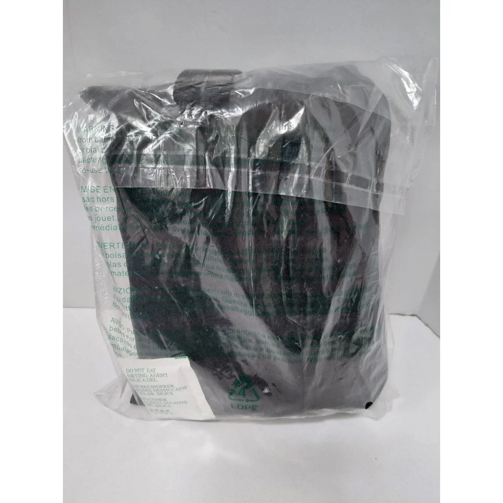 Samsonite Foldaway Duffle Bag Black 21.5 x 12 x 8 in NEW - Picture 4 of 5